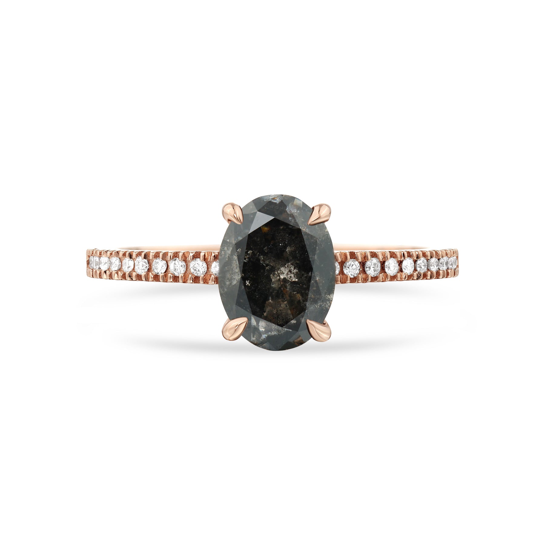 Delphine - Oval Diamond Engagement Ring