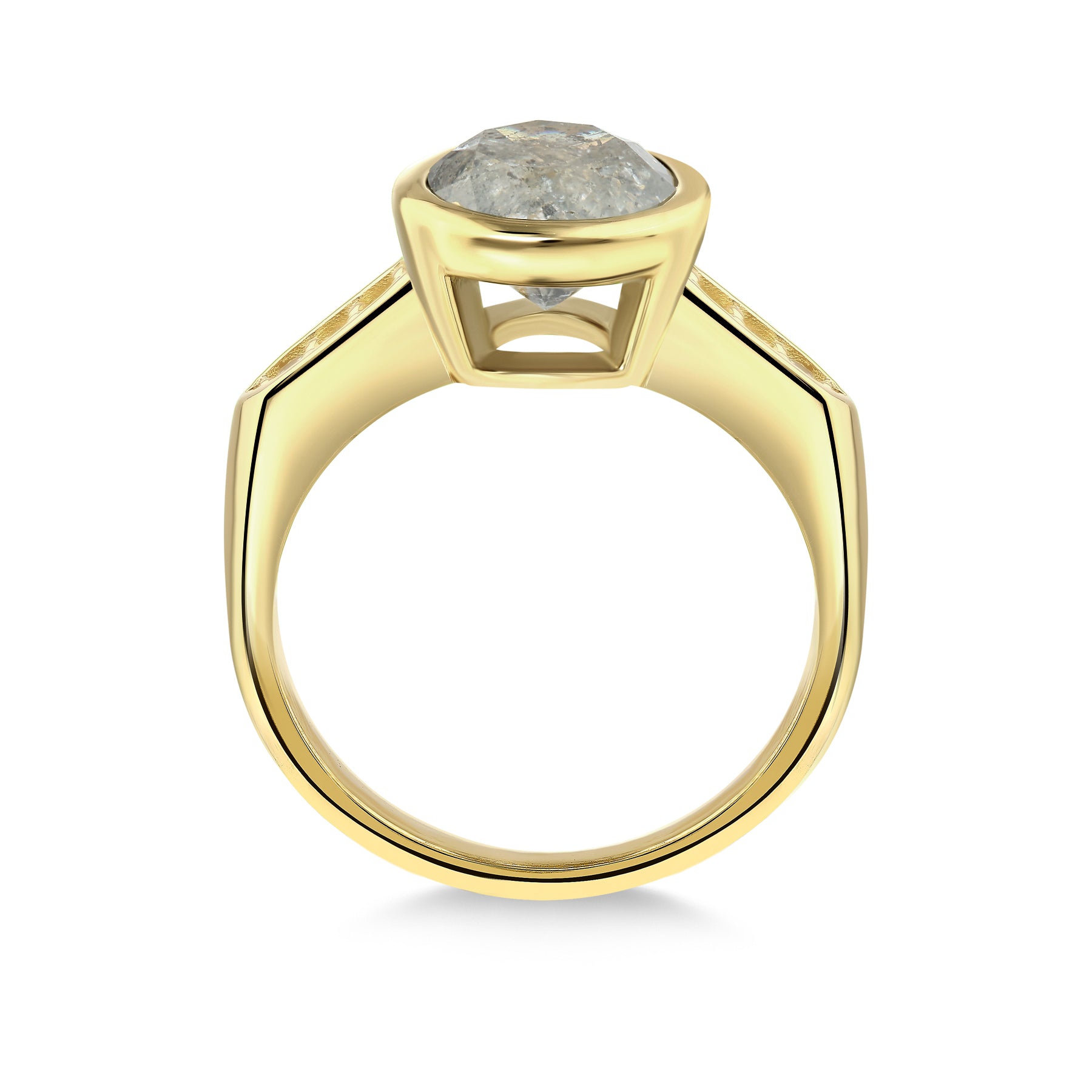 Fiamma - Gray Diamond Ring