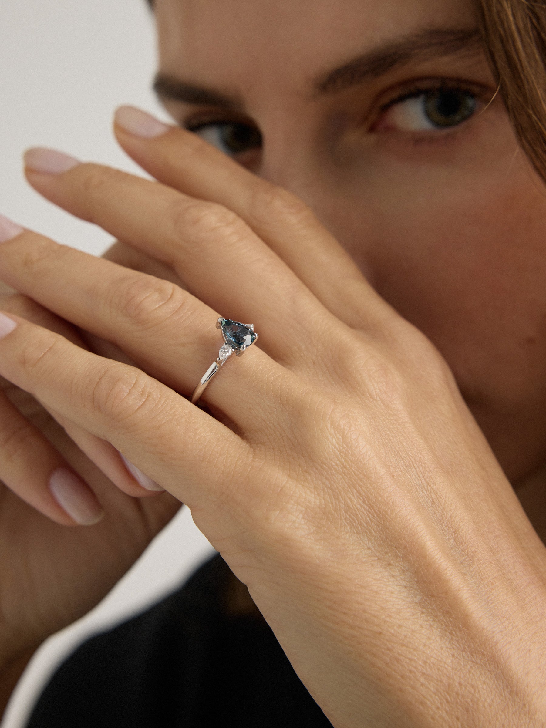 Genevieve - Sapphire and Diamond Ring