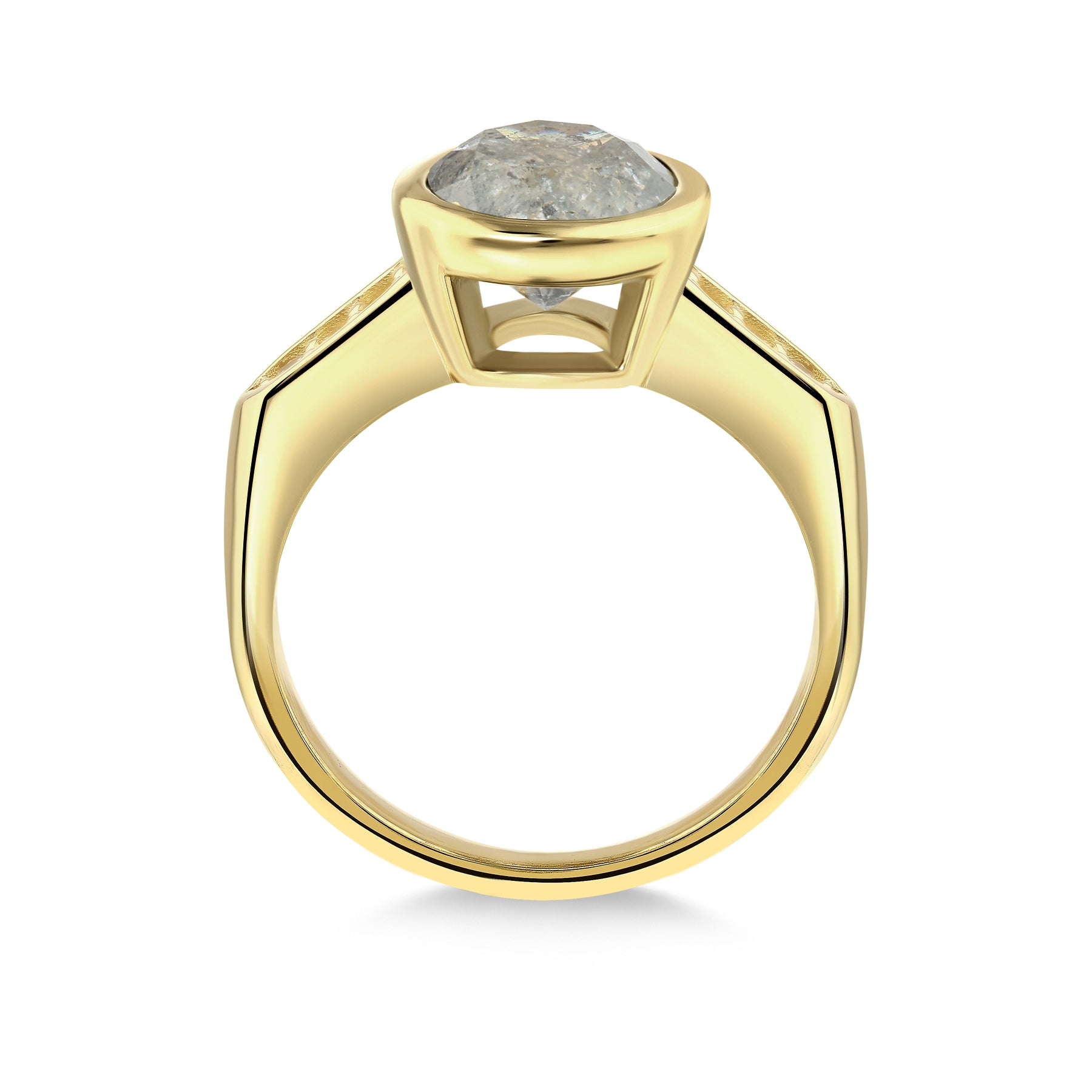 Fiamma - Gray Diamond Ring