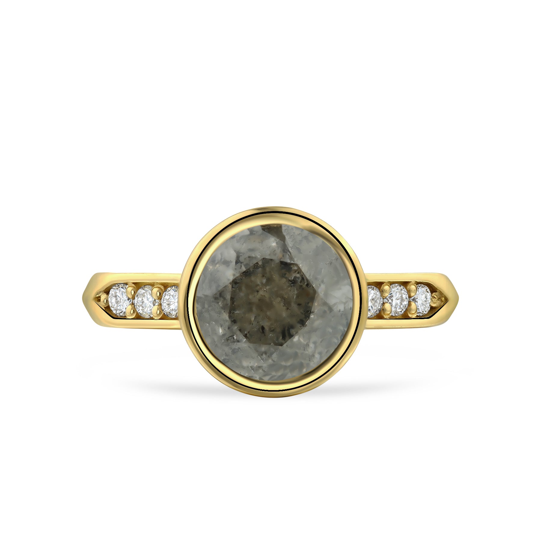 Fiamma - Gray Diamond Ring