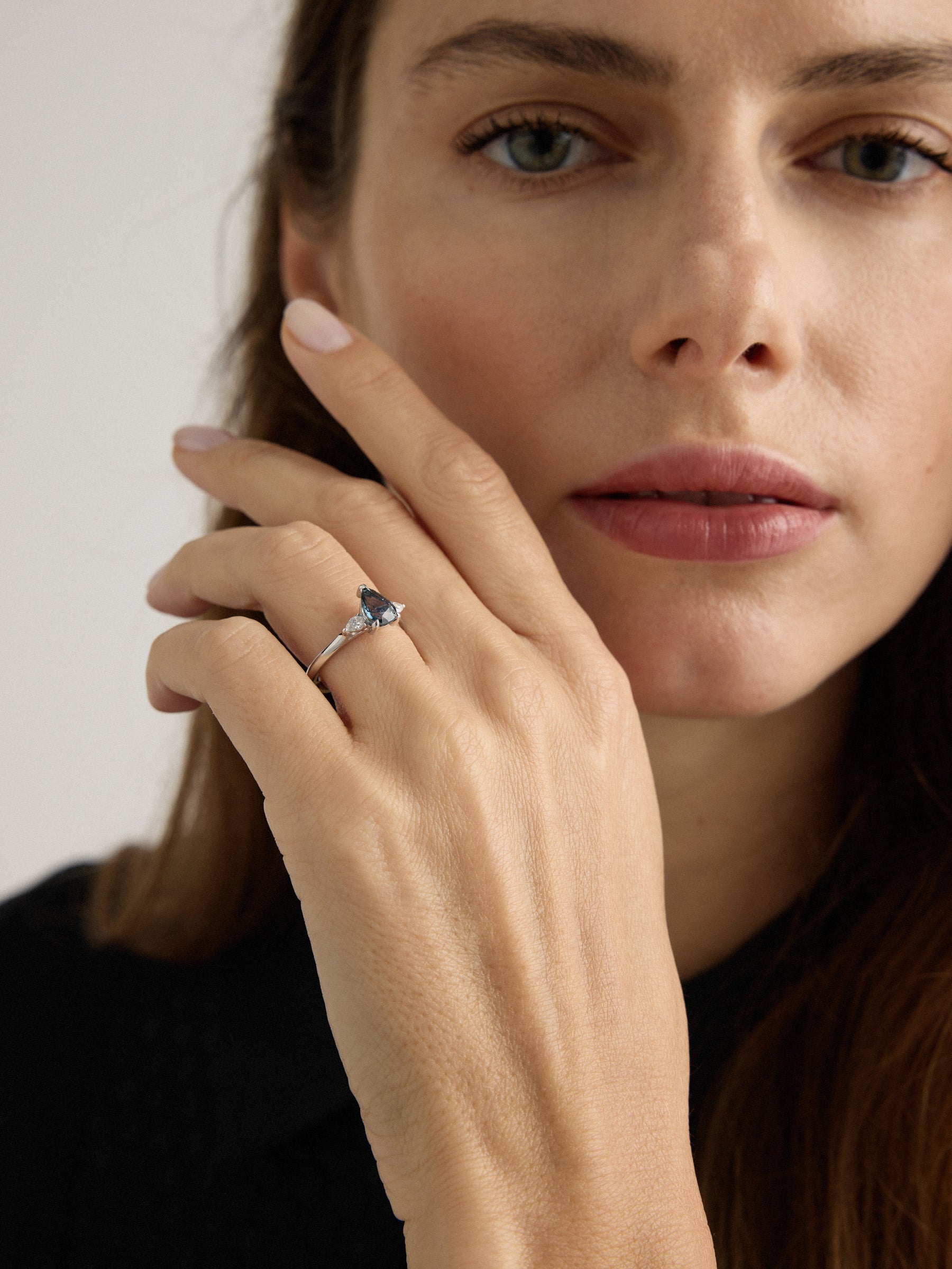 Genevieve - Sapphire and Diamond Ring