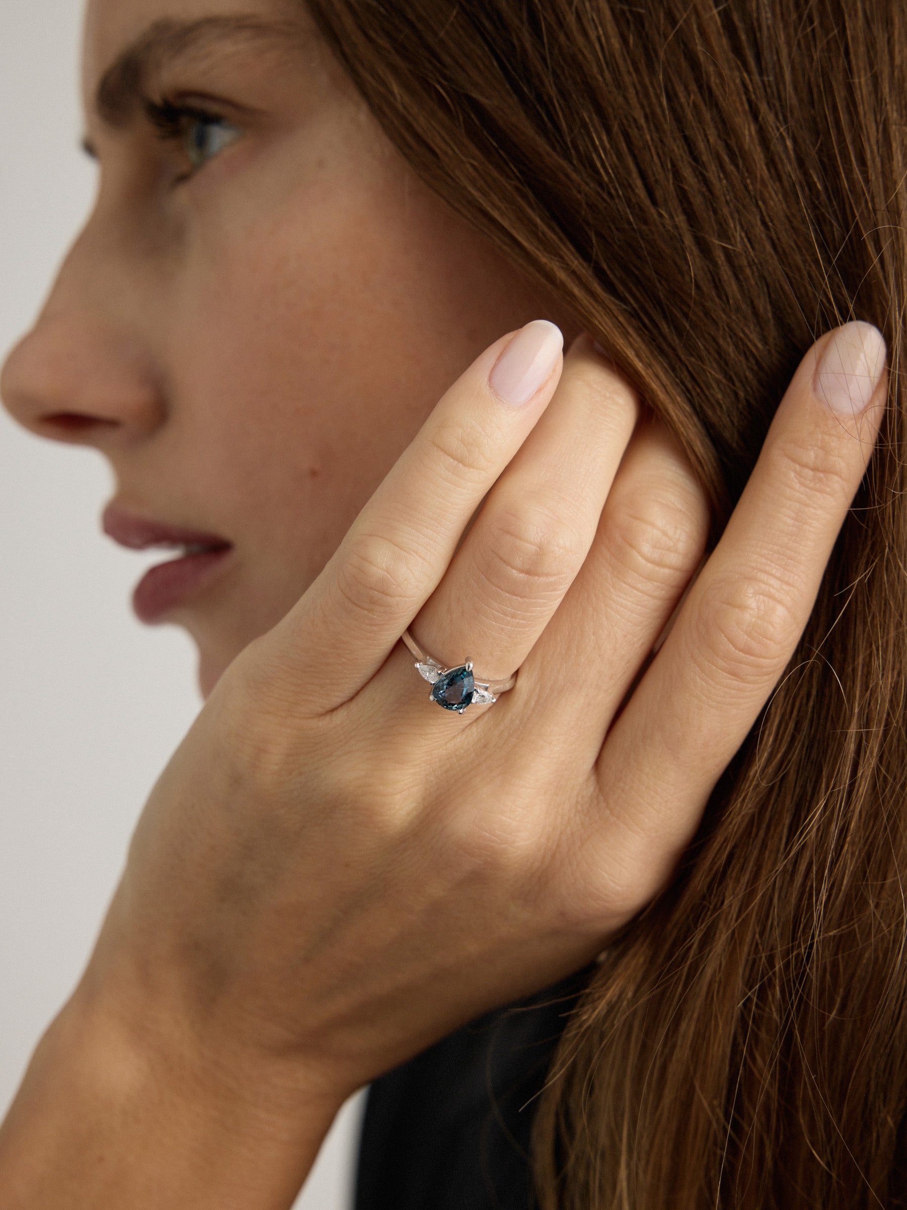 Genevieve - Sapphire and Diamond Ring