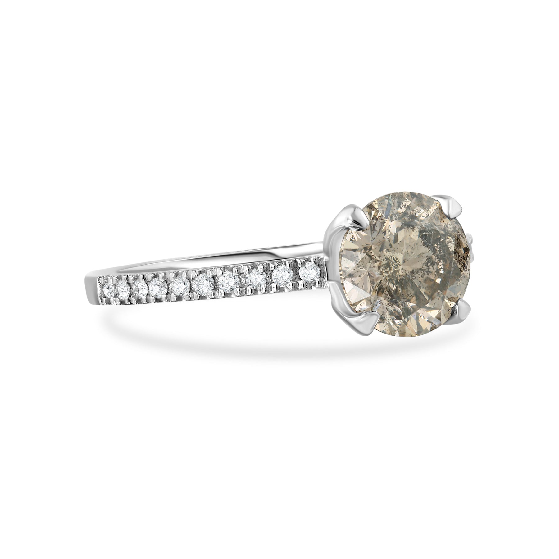 Ingersoll - Fancy Gray Diamond Engagement Ring