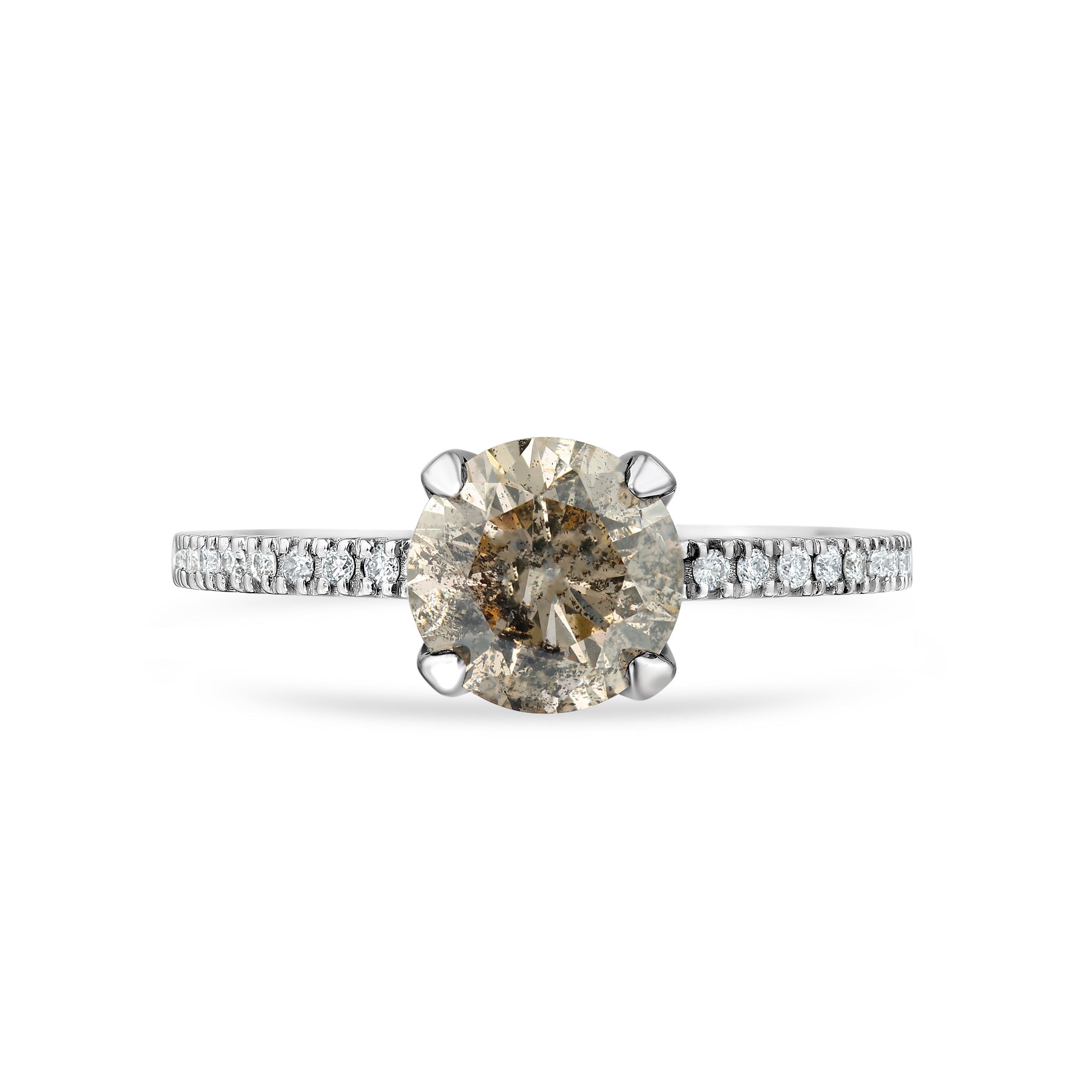 Ingersoll - Fancy Gray Diamond Engagement Ring