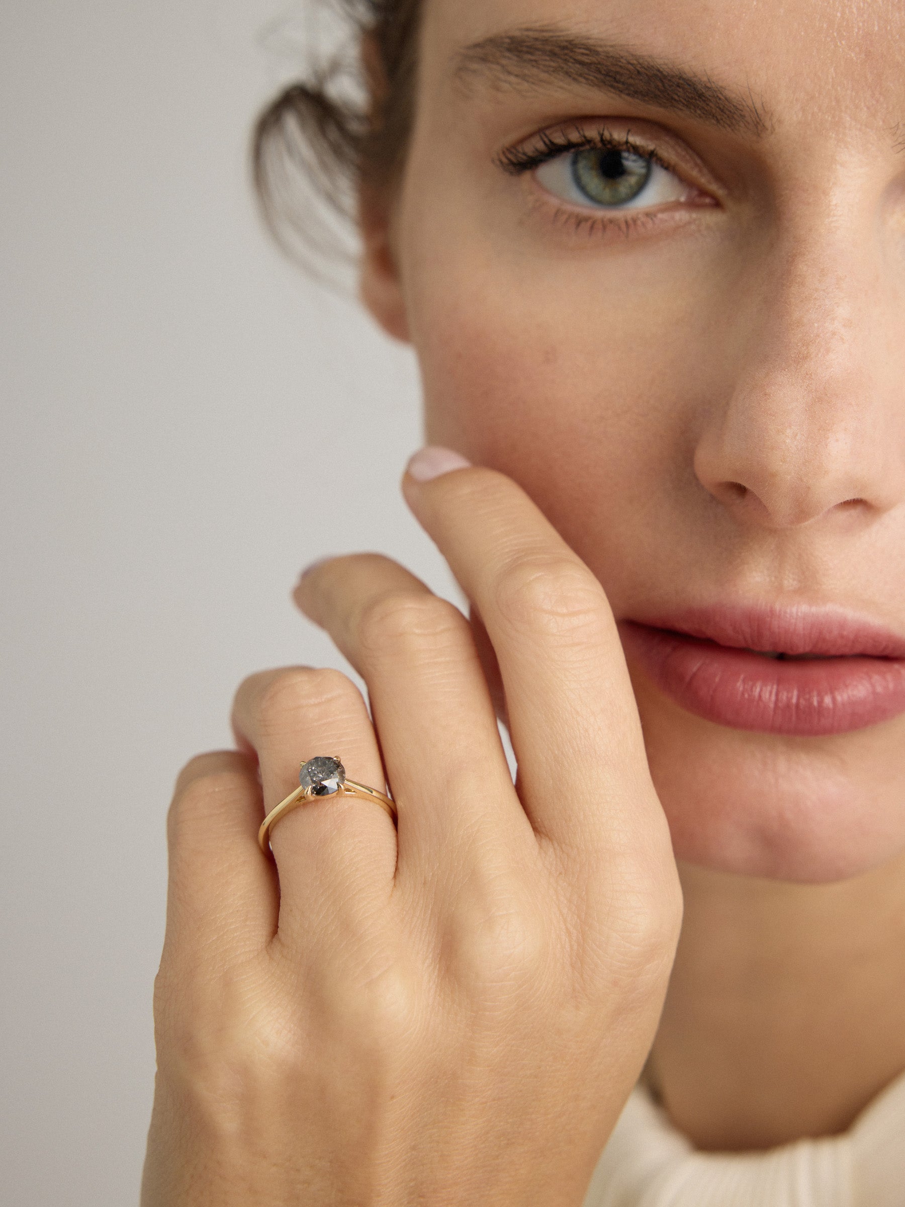 Kipling - Salt and Pepper Diamond Ring